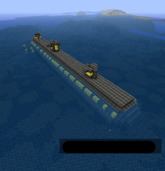 Карта Подводная лодка для игры Minecraft 1.3.3
