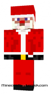 "Санта" в Minecraft | Скин санта клауса для minecraft