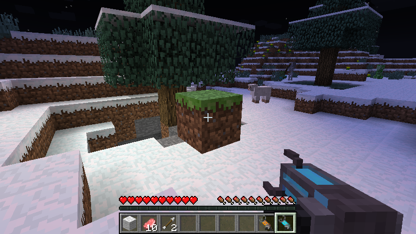 Gravity Gun v2 для Minecraft 1.4.4
