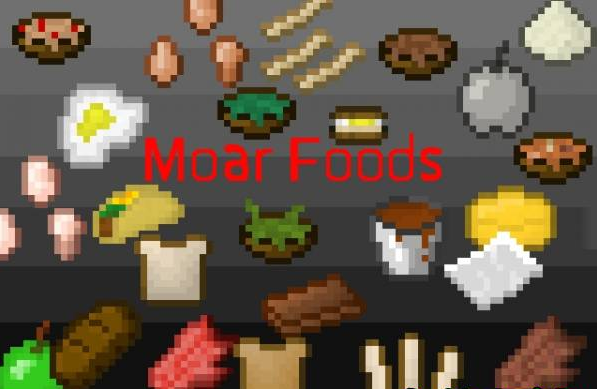 Moar Food [1.4.2] - Много еды для minecraft